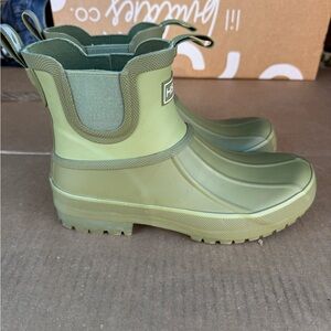 HISEA Green Waterproof Boots